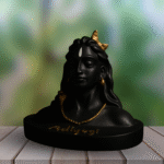 Resin Adiyogi Shiva Statue Small 2.5 inches for Car Dashboard Home Puja Room Gift Decor Item for Home Office Shop Diwali Anniversay Birthday Festivals